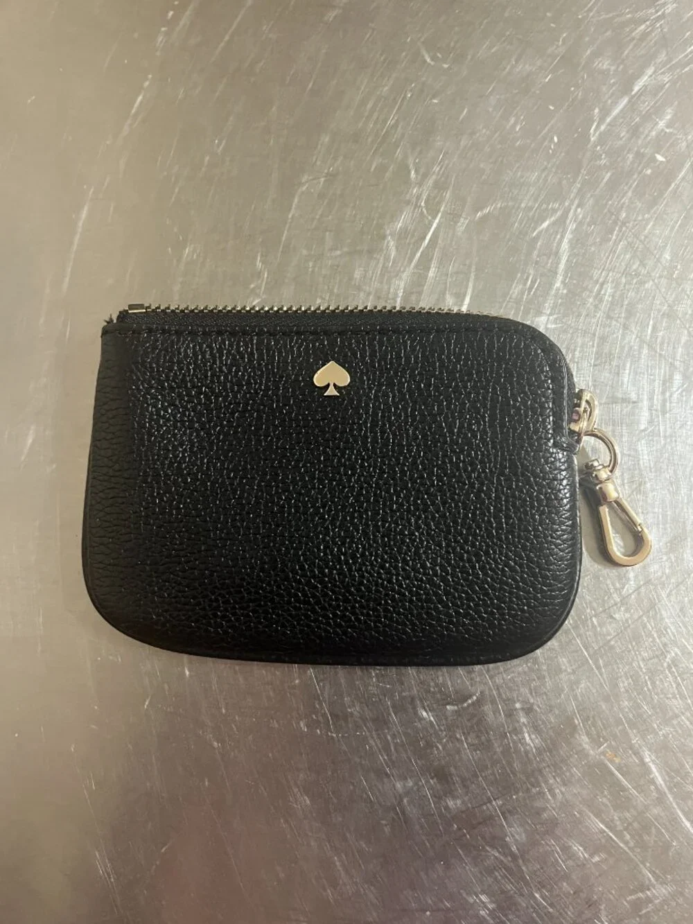 KATE SPADE black pebbled rosie north south crossbody bag